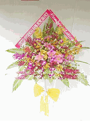 Mixed orchids bouquet
