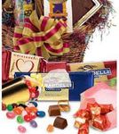 New Year Florist Designed Chocolate & Candy Gift Basket 