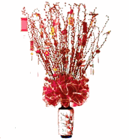 New year Flowers- Peach tree  Arrangements