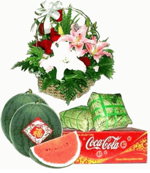 New Year Gift flowers