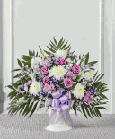 Lavender & White