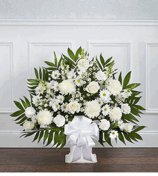 White basket Sympathy