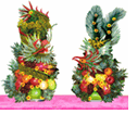 Nhan Ket Rong, Phung, trai Cay Cho Dam Cuoi, Hoi Wedding Saigon ONLY 