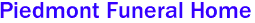 Piedmont Funeral Home 