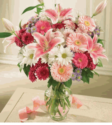 Pink Bouquet, Just Because Flowers