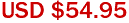 USD $54.95