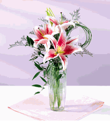 Pink Lily Bouquet 