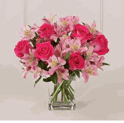 Pink Rose Bouquet 