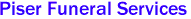 Piser Funeral Services 