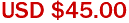 USD $45.00