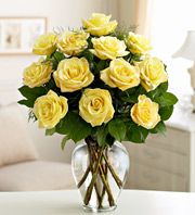 Premium Long Stem Yellow Roses