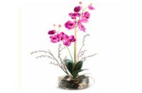 Purple orchid floral arrangement
