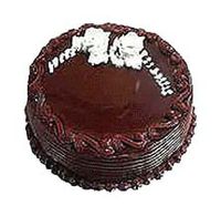 QUA tang banh kem CHOCOLATE CAKE