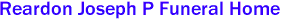 Reardon Joseph P Funeral Home