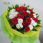 Red and White bouquet