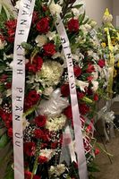Large Red and White Hoa Sympathy