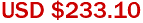 USD $233.10