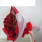 Red Rose Bouquet-Happy Valentine Day 100 red rose