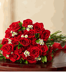 Red rose bouquet