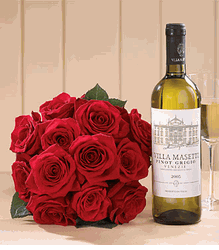 Rose and fine Champagne 