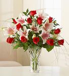 Rose and Lilies 