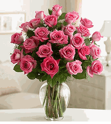 Rose Elegance� Premium Long Stem Pink Roses 