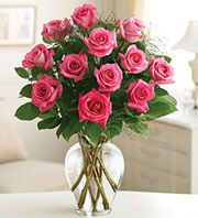 Rose Elegance Premium Long Stem Pink Roses