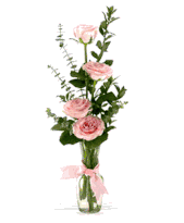 Rose Quartet Budvase