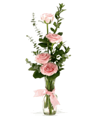 Rose Quartet Budvase