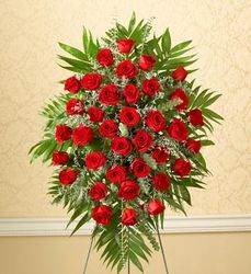 Rose Sympathy Standing Spray 