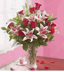Roses and Lilies 
