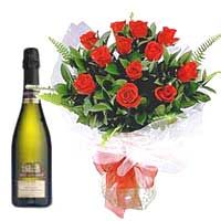 Roses with Wine