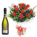Roses with Wine