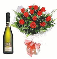 Roses with Wine