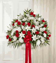 Funeral Basket Flower Vietnamese 136