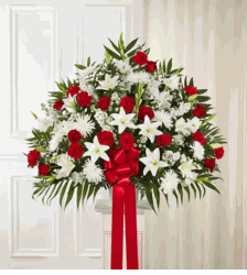 Funeral Basket Flower Vietnamese 136
