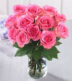 Spring Pink Rose Bouquet FLOWER 8-3