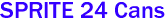 SPRITE 24 Cans