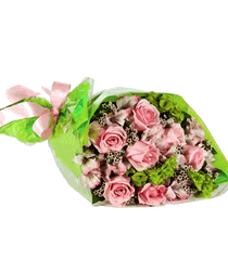 Sweetest Wishes Hand-Tied Bouquet