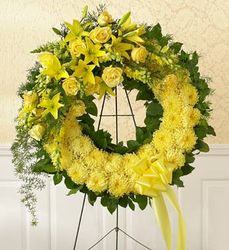 Sympathy Wreath Vietnamese funeral flower florist shop delivery 