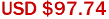USD $97.74