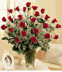 Valentine DayTwenty-four roses 