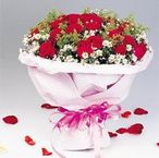 Two Dozen Red Roses Bouquet