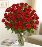 Ultimate Elegance Premium Long Stem Red Roses 