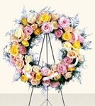 Vibrant Sympathy Wreath