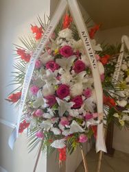  Vietnames funeral flower florist shop delivery to Funeral home in Arlington Fort Worth