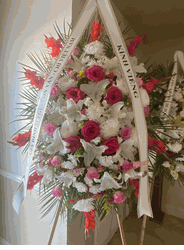  Vietnames funeral flower florist shop delivery to Funeral home in Arlington Fort Worth