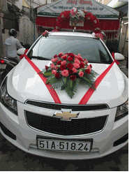 WEDDING Cars Flowers full package
