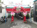 Wedding gate flower