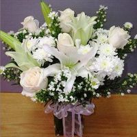 White bouquet